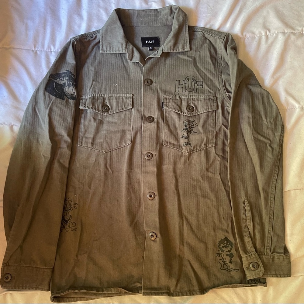 Huf Button Up. Purchased from HUF. Circa 2017